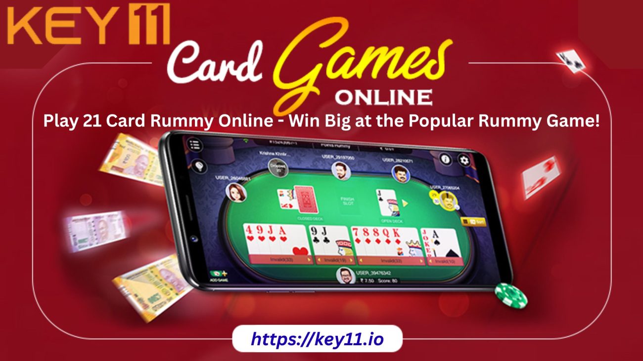 Play 21 Card Rummy Online